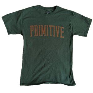 Primitive x Champion Collegiate Gold Reflective Tee - Size Small - GUC